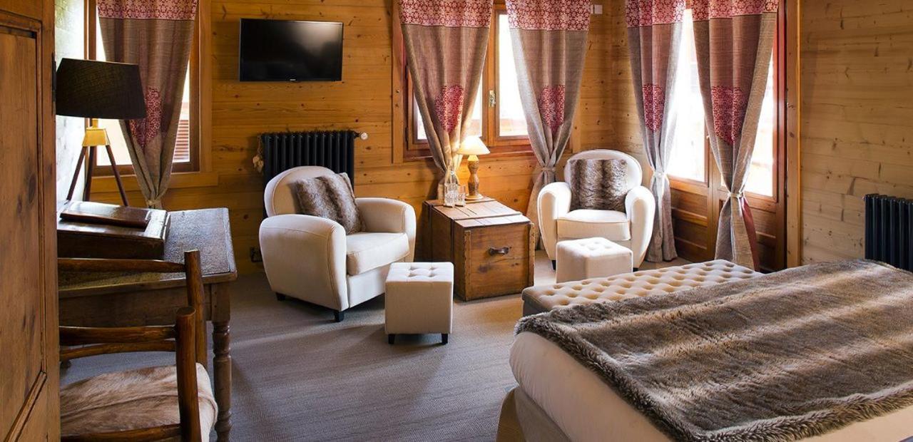 Chalet-Hotel Les Cimes 르그랑보르낭 외부 사진