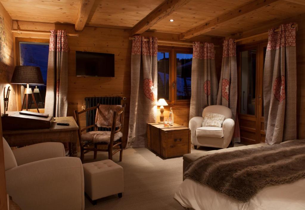 Chalet-Hotel Les Cimes 르그랑보르낭 외부 사진