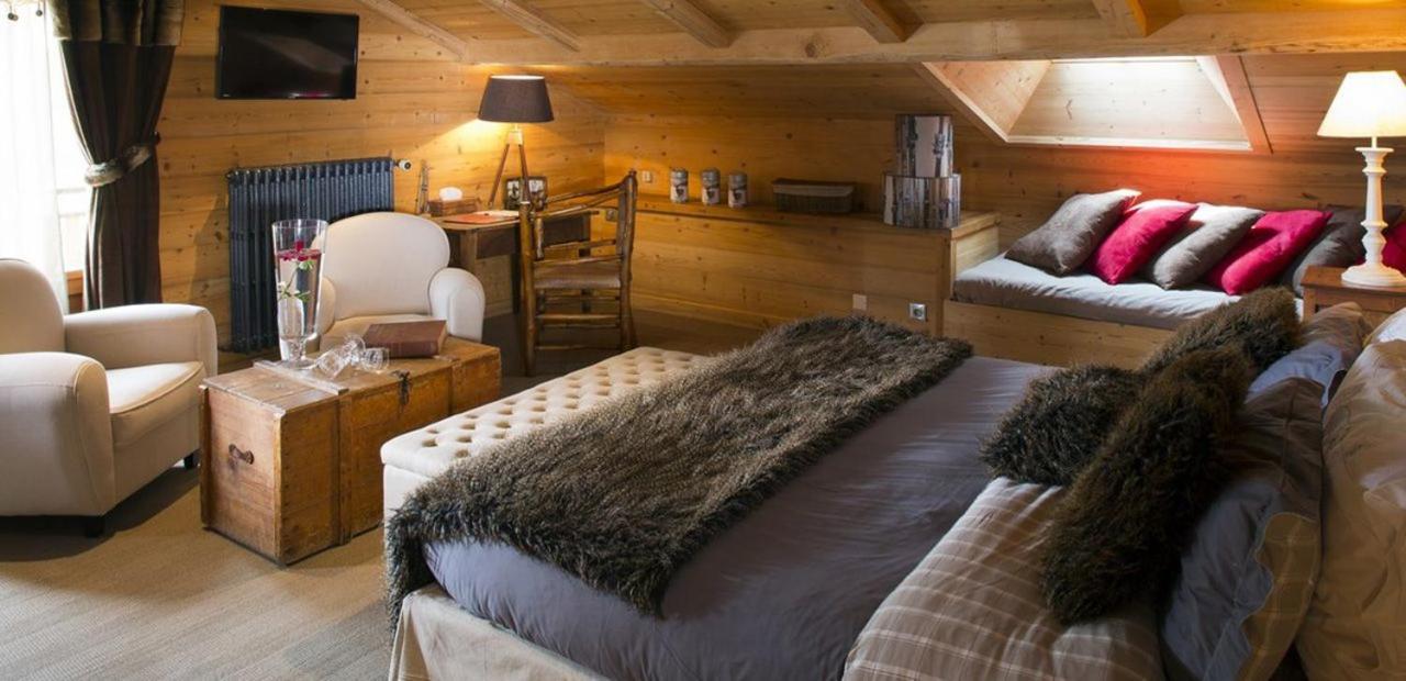 Chalet-Hotel Les Cimes 르그랑보르낭 외부 사진