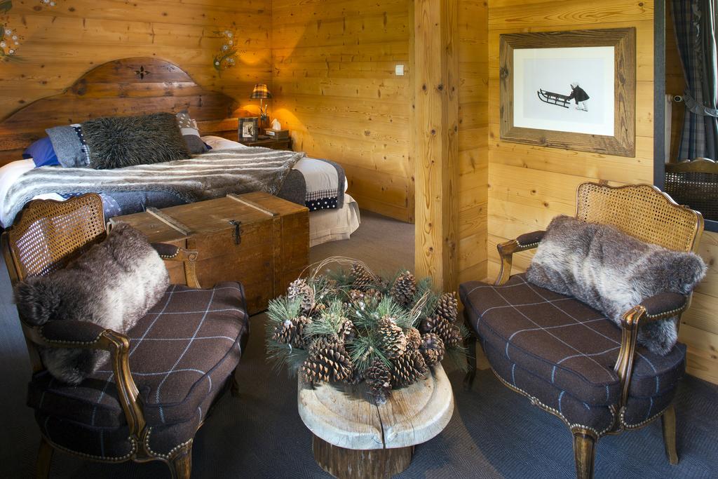 Chalet-Hotel Les Cimes 르그랑보르낭 객실 사진