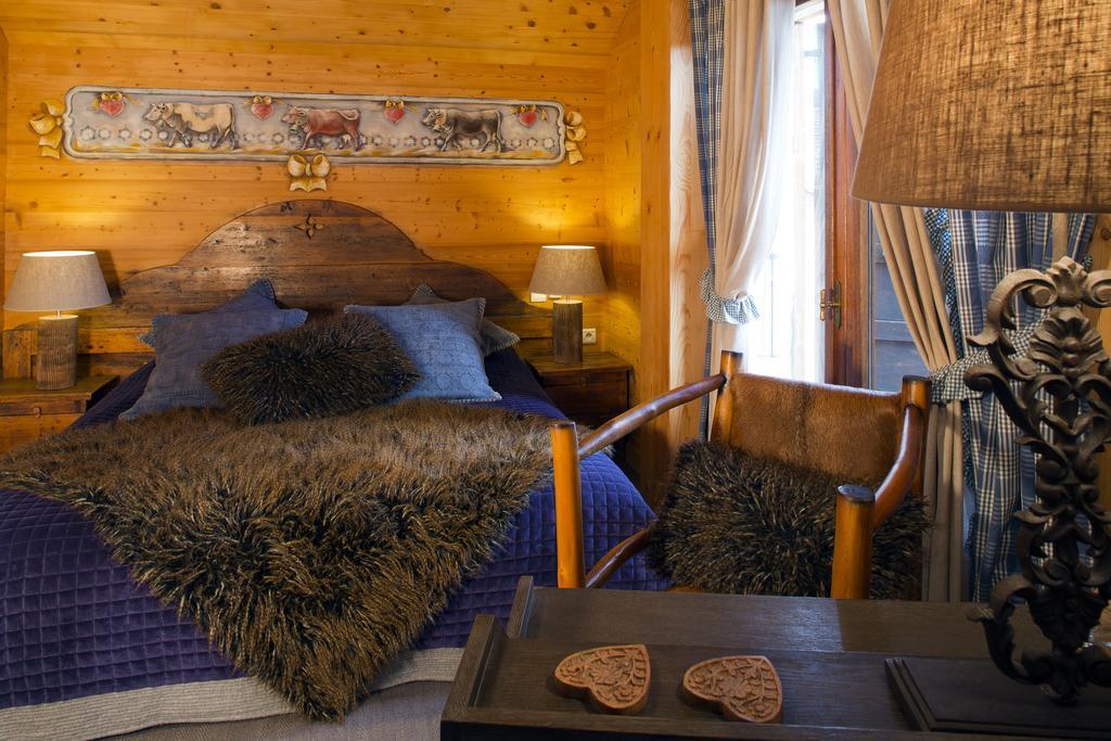 Chalet-Hotel Les Cimes 르그랑보르낭 객실 사진